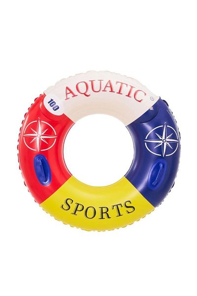 BaoBao BaoBao swimming ring, 90 cm, multicolor, durable PVC material