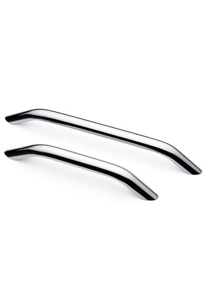 Sucuoğlu Kartal Luxury 224 mm Mobilier Bucătărie Sertar Dulap Mâner Dulap Mâner - Crom - 8 buc.