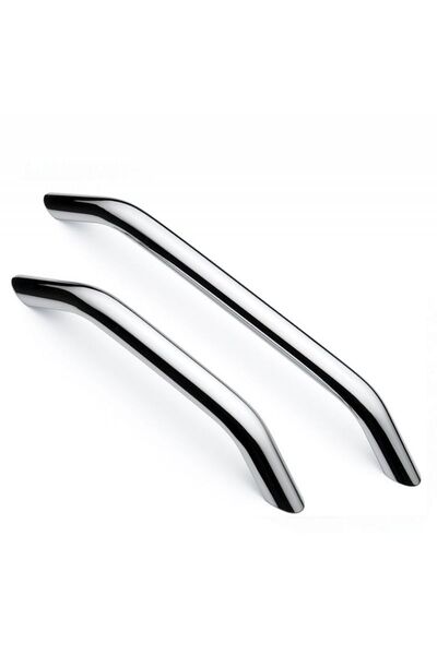 Sucuoğlu Kartal Luxury 224 mm Mobilier Bucătărie Sertar Dulap Mâner Dulap Mâner - Crom - 8 buc.