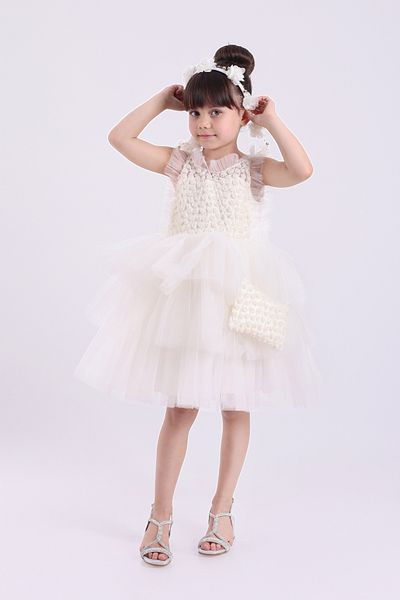 Ahenk Baby Kids Ahenk Girl's Dress Special Occasion Birthday Wedding Party Special Occasion