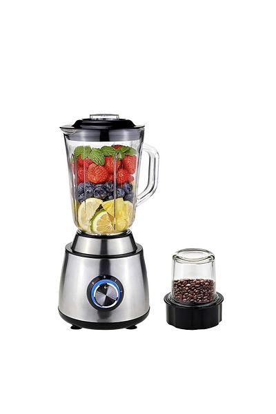 SOKANY 2 in 1 Juicer Blender, 800W SS, 1.5L Capacity, Smoothie Maker & Grinder for Fruits & Veggies