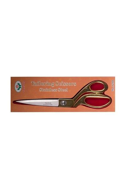 Sermet Süs Dünyası Fabric Denim Leather Cutting Professional Tailor Scissors Steel Large Size