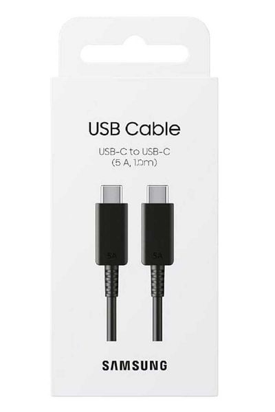 Samsung Samsung Type-C 5A Charging Cable Compatible with Type-C Devices Black