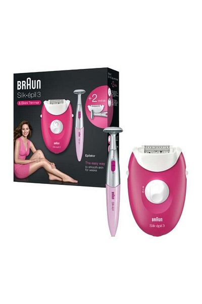 Braun Braun Depilator Silk-épil 3 3-420 + Bikini Trimmer from Braun