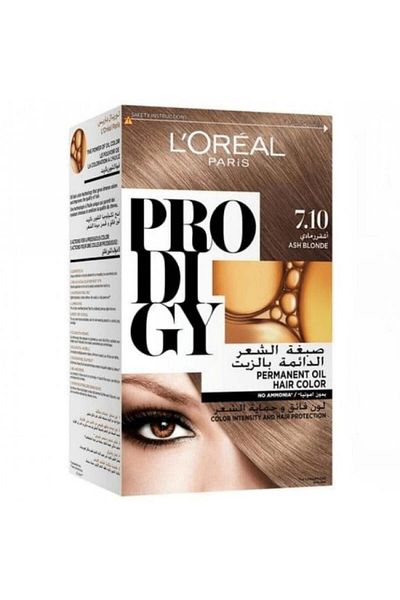 L'Oreal Paris صبغة شعر بروديجي من لوريال باريس، 7.1 أشقر رمادي
