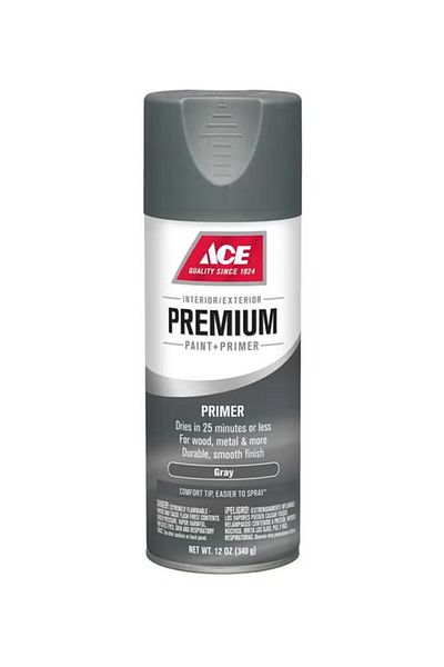 ACE Premium Spray Paint Primer Primer Gray
