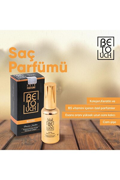 Be Touch Royal Hidrolize Kolajenli Gün Boyu Kalıcı Saç Parfümü 50 ml