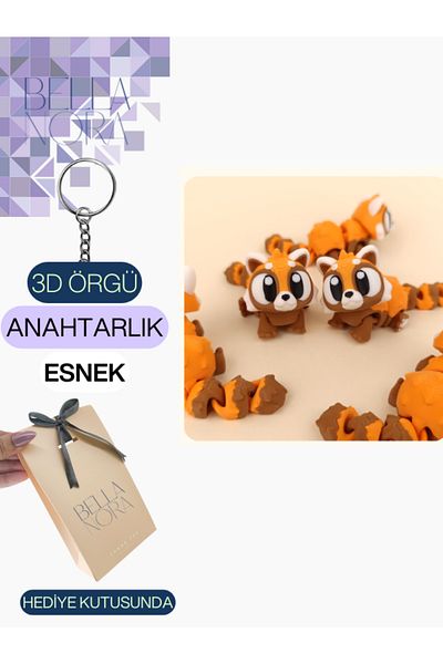 Bellanora Knitted Keychain Most Loved Animation Cartoon Animal Heroes Amigurumi in Custom Gift Box