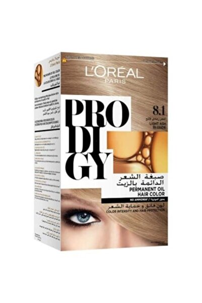 L'Oreal Paris - صبغة شعر بروديجي، أشقر رمادي فاتح 8.1
