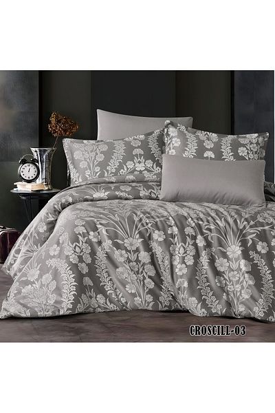 Pazar Home Bedding Bazaar Home Jacquard 6-Piece Double Bedspread - Croselle with Fixed Filling