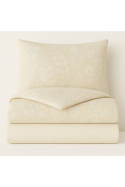 Pazar Home Bedding Bazaar Home 6-Piece Jacquard Fixed Fill Double Bedspread, Crosell Model
