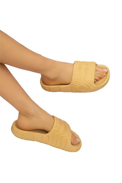 Liger Papuci de damă BEIGE - Ușoare și confortabile pentru plajă și piscină