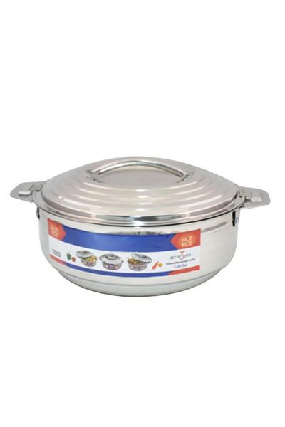 Cady One 3-Piece Stainless Steel Food Warmer Set (2500-3500-5000)ml
