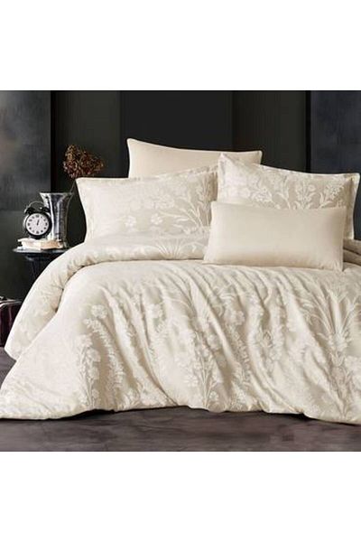Pazar Home Bedding Bazaar Home 6-Piece Jacquard Fixed Fill Double Bedspread, Crosell Model