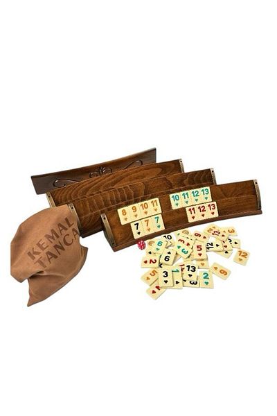 KEMAL TANCA 365 2638 Unisex Wooden Okey Set