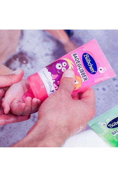 Bübchen Badeglibber Bath Fun Bubble Pink 130 ml