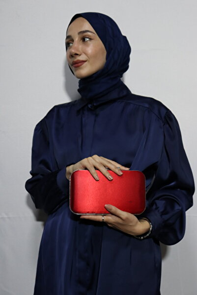 BUKAWEAR Women's Red Beaded Evening Dress Bag