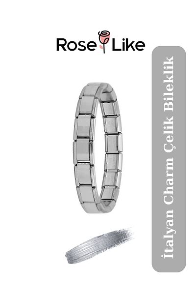 RoseLike Italian Charm Bracelet - Unwritten