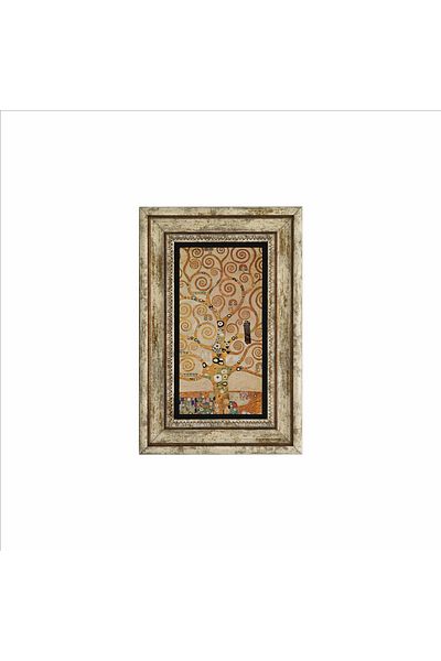 Sadrazam The Tree of Life (Gustav Klimt, 1907) Printed Natural Stone Painting (20 X 30 Drg-92)