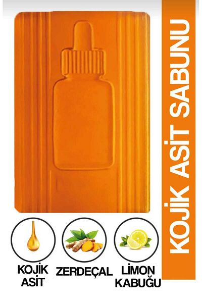 esfabey Anti-Blemish Transparent Kojic Acid Soap, Turmeric and Kojic Acid Effect