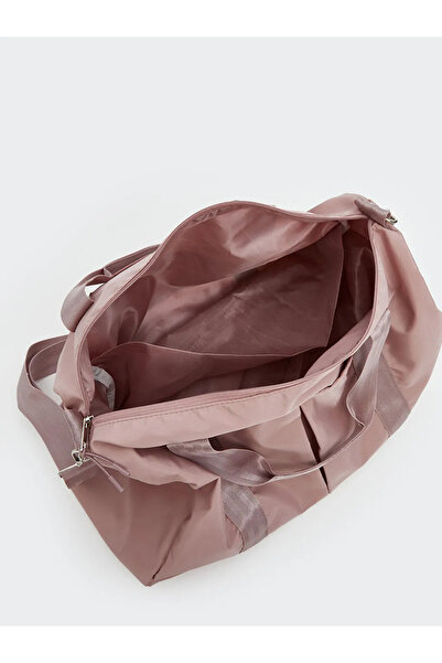 LC Waikiki LCW ACCESSORIES Pembe Fermuarlı Kadın Spor Çantası 44x29x21 cm