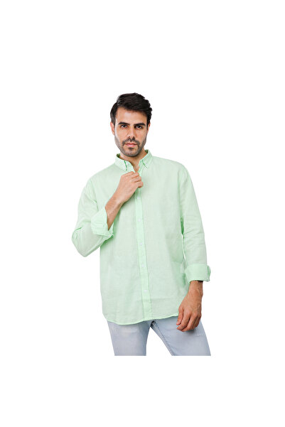 COUP Men Casual Shirt L-green