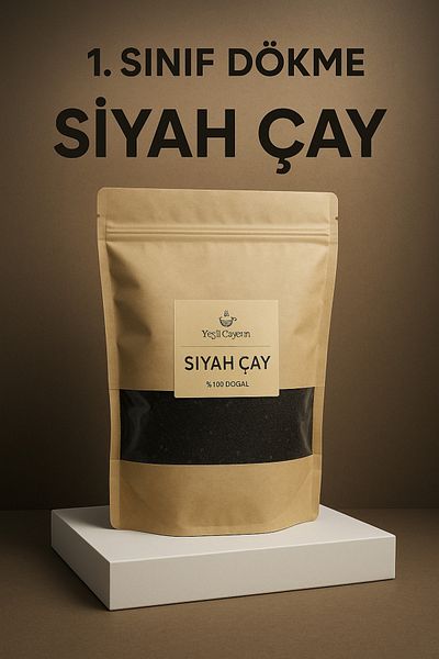 yeşil çaycım 100% Natural 1St Harvest Black Tea 800 g |   Additive-Free – Rize Ardeşen – Intense Aroma