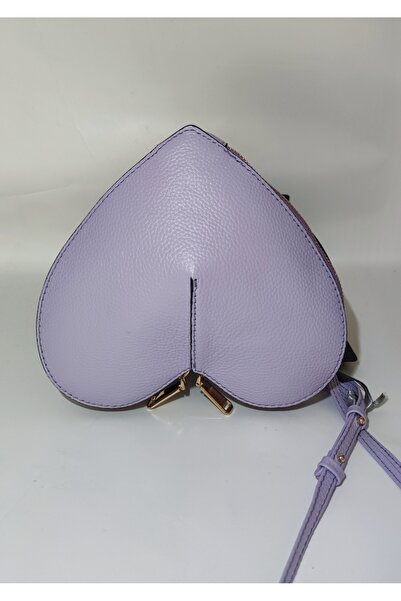 valentina victoria VALVİC HAKİKİ DERİ KALP ŞEKLİNDE İDEAL BOY KADIN ÇANTASI