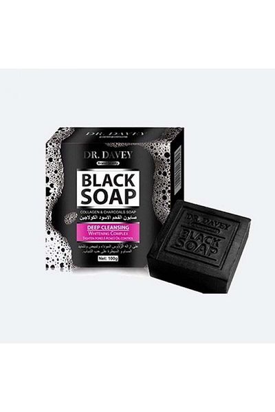 Dr. Rachel Dr. Rashel Black Charcoal and Collagen Soap - 100g