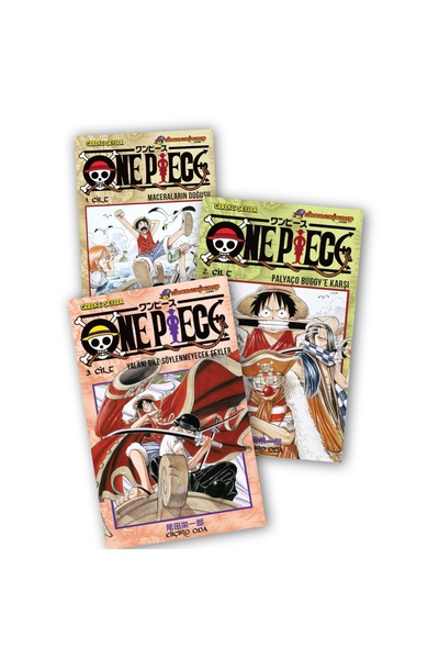 Gerekli Şeyler Yayıncılık One Piece 1-2-3. Ciltler 3 lü Manga Seti