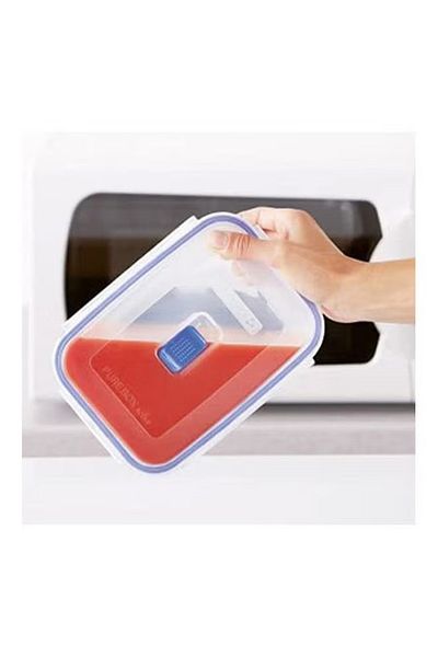 rexa Pure Box Storage Container Rectangular Clear 820ml