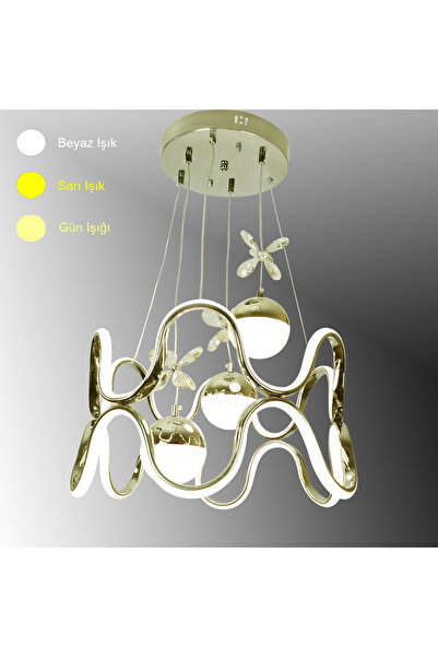 TT AYDINLATMA TT336-3TPL-SR TT Aydınlatma Sarı Kaplama 3 Toplu 3 Renk Modüllü...