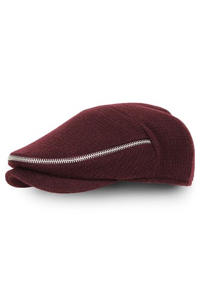 KARNAS ŞAPKA New Season Zipper Detailed Winter Hat – Modern and Stylish Design