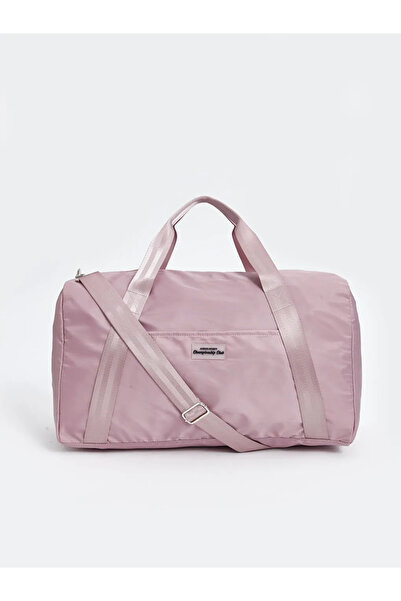 LC Waikiki حقيبة رياضية نسائية مطبوعة باللون الوردي من LCW ACCESSORIES مقاس 5...