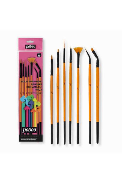 Pebeo Brush Tezhip and Miniature Set 7 Set 18