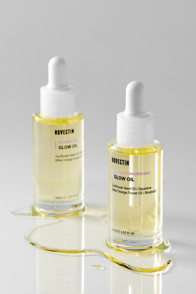 Rovectin Intense Glow Oil - Neroli, Japanese Rose, Chameleon Plant Oil Barrier and Moisture Oil 30ml