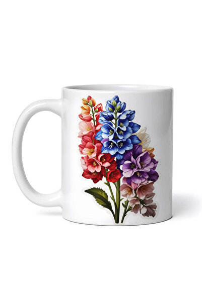 OEM Cană albă personalizată, Buchet de mușețel german, INOVATIX®. 330ml