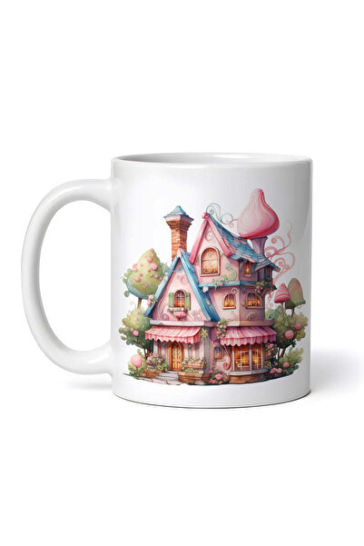 OEM Εξατομικευμένη λευκή κούπα, Dream House, INOVATIX®. 330ml