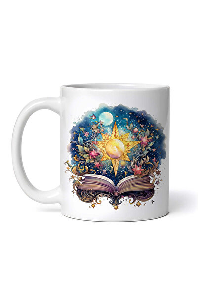 OEM Cană albă personalizată, carte și stea magică, Inovatix®. 330 ml