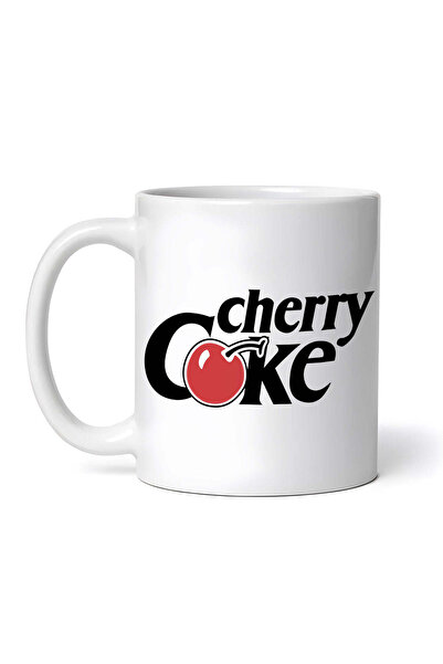 OEM Cană albă personalizată, Coca Cola Cherry, INOVATIX®. 330ml