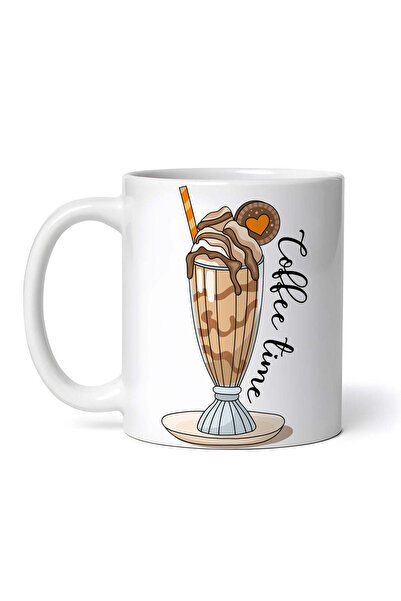 OEM Cană albă personalizată, Coffee time, INOVATIX®. 330 ml