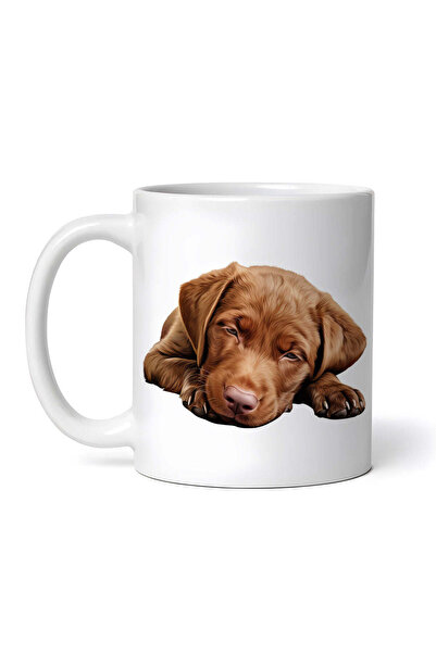 OEM Cană albă personalizată, rasă Chesapeake Bay Retriever, Inovatix®. 330 ml