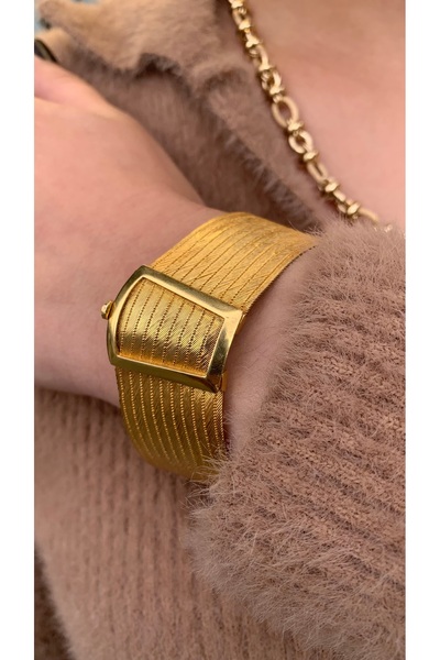 TRİA SİLVER 925 Ayar Gümüş Trabzon Hasır Bileklik Kelepçe| El İşçiliği Kalın ...