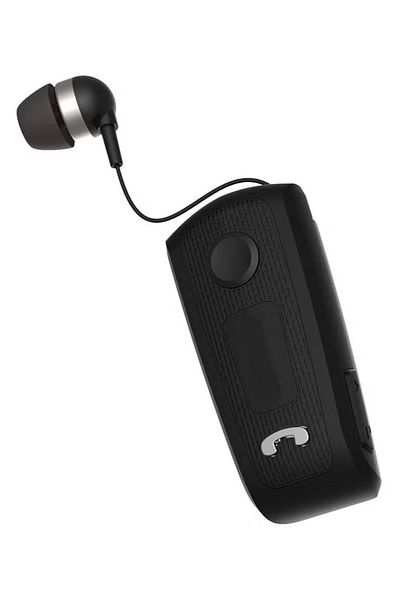 rexa Wireless Bluetooth Earphone Stereo Earphone V5.0 Noise Cancelling Mic Clip On Earpiece Comfort