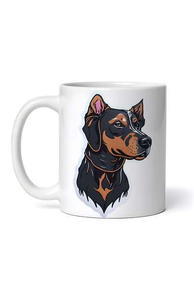 OEM Cană albă personalizată, Watchdog, Inovatix®. 330 ml