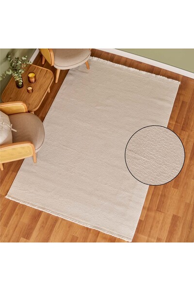 Bella Maison Arden Modern Halı Beyaz (160x230 cm)