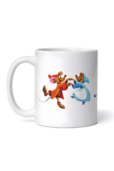 OEM Εξατομικευμένη Λευκή Κούπα, Ο Γάμος της Σταχτοπούτας, Inovatix®. 330ml