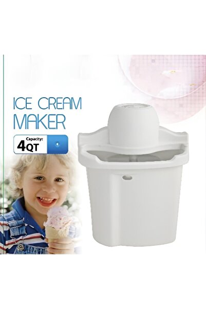 Generic Electric Ice Cream Maker 4Qt, Automatic, Easy Clean, for Frozen Yogurt, Gelato, Sorbet & More