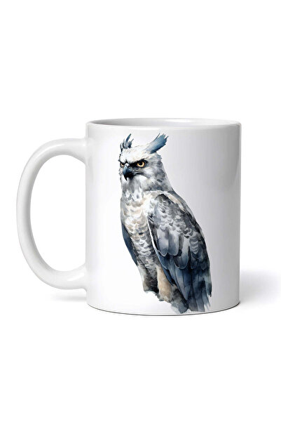 OEM Cană albă personalizată, Bufniță, INOVATIX®. 330ml