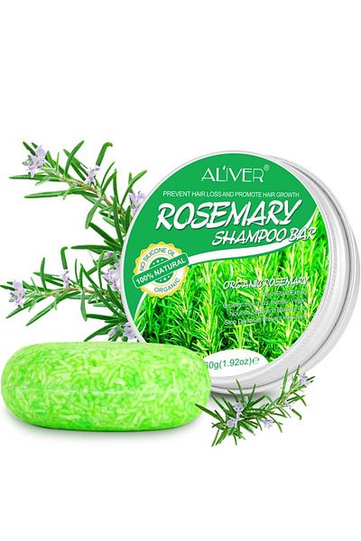 ALİVER Anti-hair Loss Shampoo, Anti-dandruff, Stimulating And Strengthening With Rosemary, Aliver 60 G